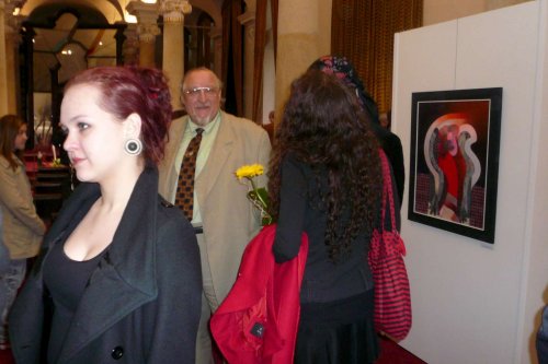 Vernisáž obrazů Jana Černého - 8.4.2011